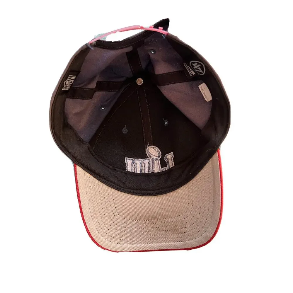 SuperBowl 53 LIII Hat NFL Snap Back Baseball Cap Football Size Youth Kids‎